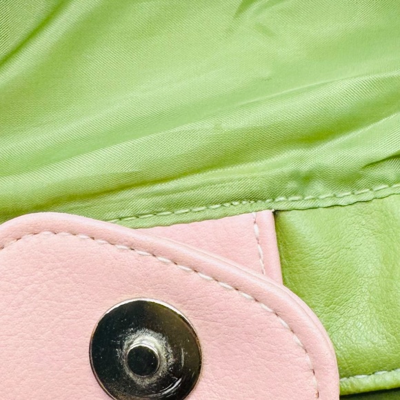 Green And Pink Shoulder Bag - Picture 4 of 7